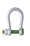 G-4863 Green Pin Mooring bow Shackles Product Render 2